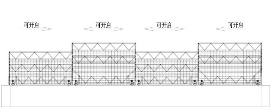 滑動式污水池密封罩